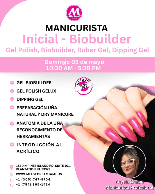 CURSO PRESENCIAL DE MANICURISTA INICIAL