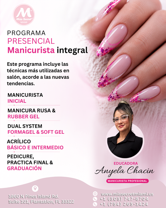 RESERVA de Programa  Presencial Manicurista Integral