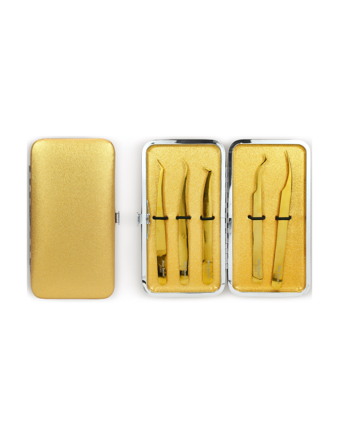 DELUXE EYELASHTWEEZERS EXTENSION SET