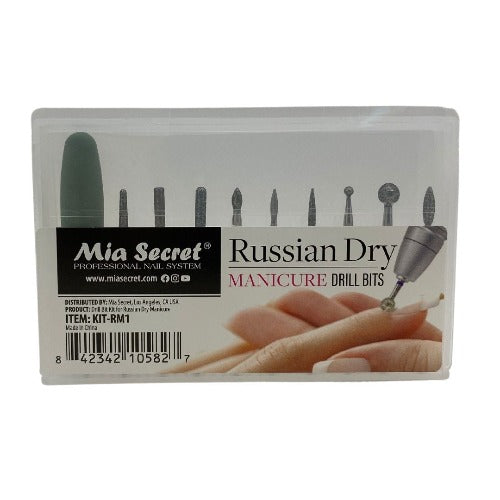 DRILL BIT KIT FOR RUSSIAN DRY MANICURE Cod.: KIT-RM1