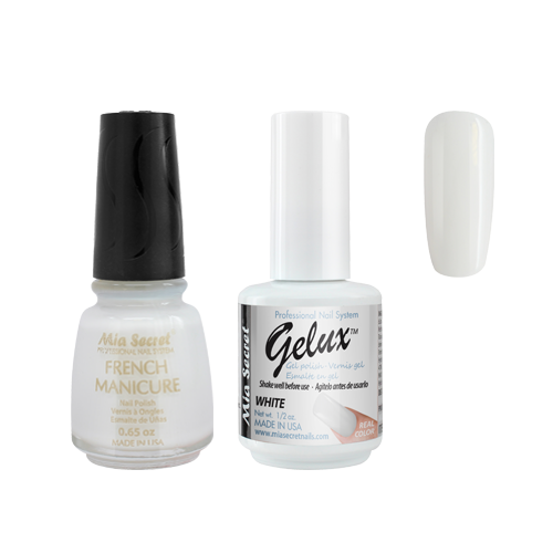 THE MATCH- GELUX & FRENCH -WHITE SKU GF-16