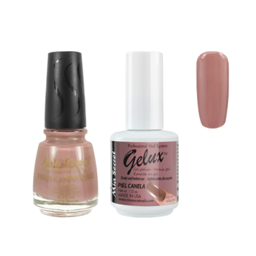 THE MATCH- GELUX & FRENCH -PIEL CANELA SKU GF-49